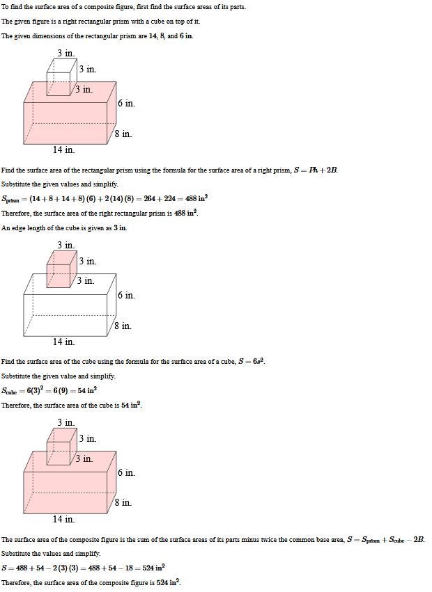 Identify the surface area of the composite figure.-example-1