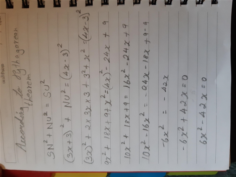 Can someone help me out with this question? How do you use the Pythagorean theorem-example-1