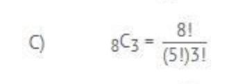 Which models selecting a combination of 3 objects taken from a group of 8 items?-example-1