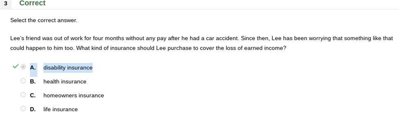 Lee's friend was out of work for four months without any pay after he had a car accident-example-1