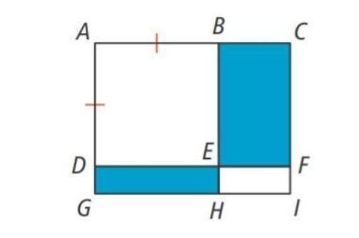 The area of ABED is 49 square units. Given AGequals9 units and ACequals10 ​units, what-example-1