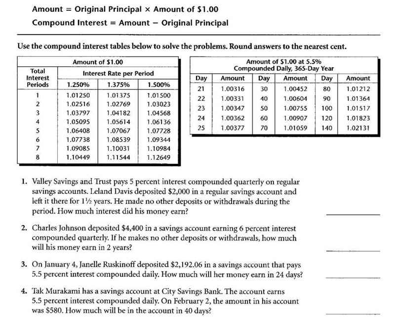 tak murakami has a savings account at city saving bank. the account earns 5.5% interest-example-1