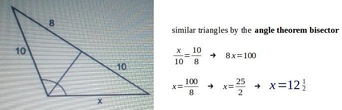 Find the value of x rounded to the nearest tenth.​-example-1