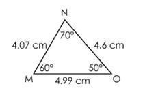 Write the congruency statement for the triangles. _______In triangles MNO and JKL-example-1