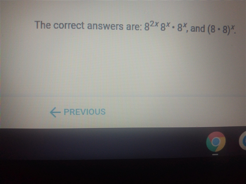 Which expressions are equivalent to the one below? Check all that apply 64^x A. 8^2*8^x-example-1