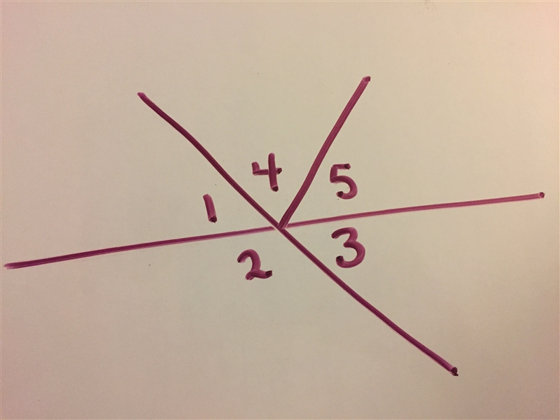 Given: <2 and <3 form a linear pair, <1 and <3 are vertical angles, and-example-1