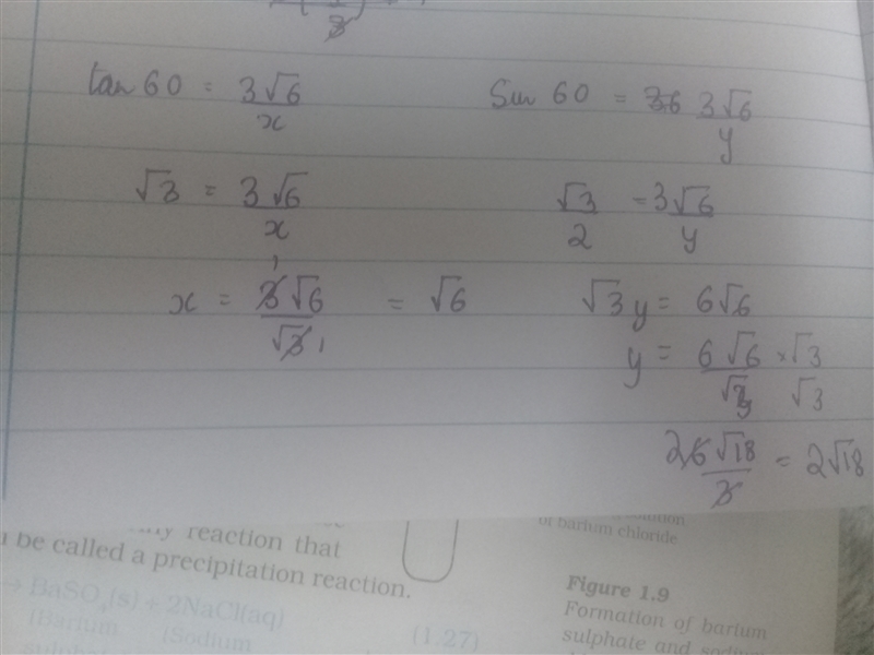 Identify the values of the variables. Give your answers in simplest radical form. HELP-example-1