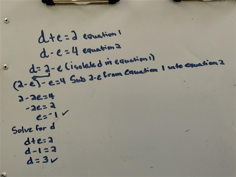 Solve using the substitution method.​-example-1