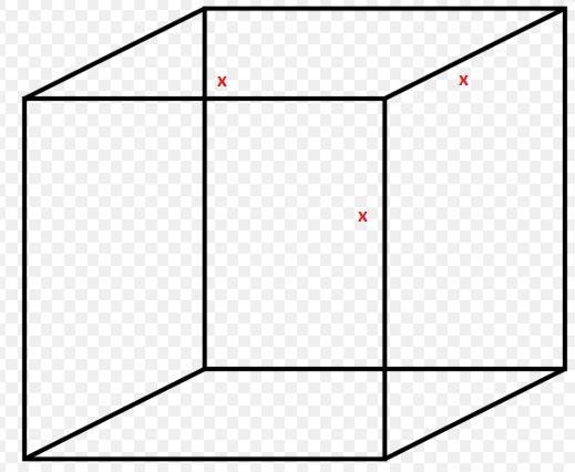 What solid figure has congruent squares on all six sides-example-1