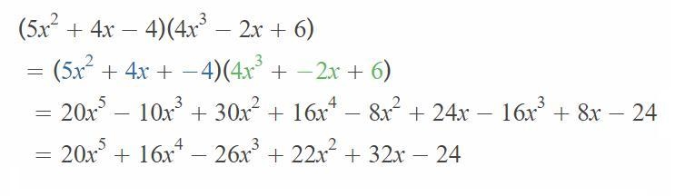 [Please Help ASAP!] The length of a rectangle is (5x2 + 4x - 4) units, and its width-example-1