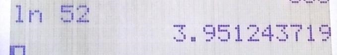 Question 1 and 2 in the picture 3.) What is the value of the logarithm? In (52) Round-example-1