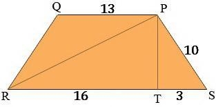 Please help. Someone !!-!!!!!!!!! The lengths of the sides of an isoceles trapezoid-example-1