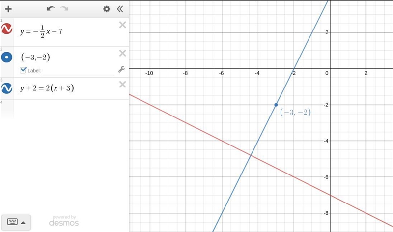 identify and equation in point-slope form for the line perpendicular to y=-1/2x-7 that-example-1