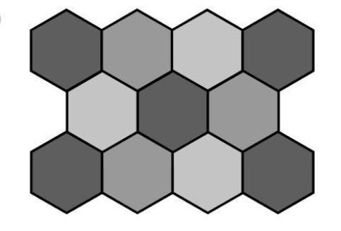 Identify the regular tessellation. Please HELP!!-example-1