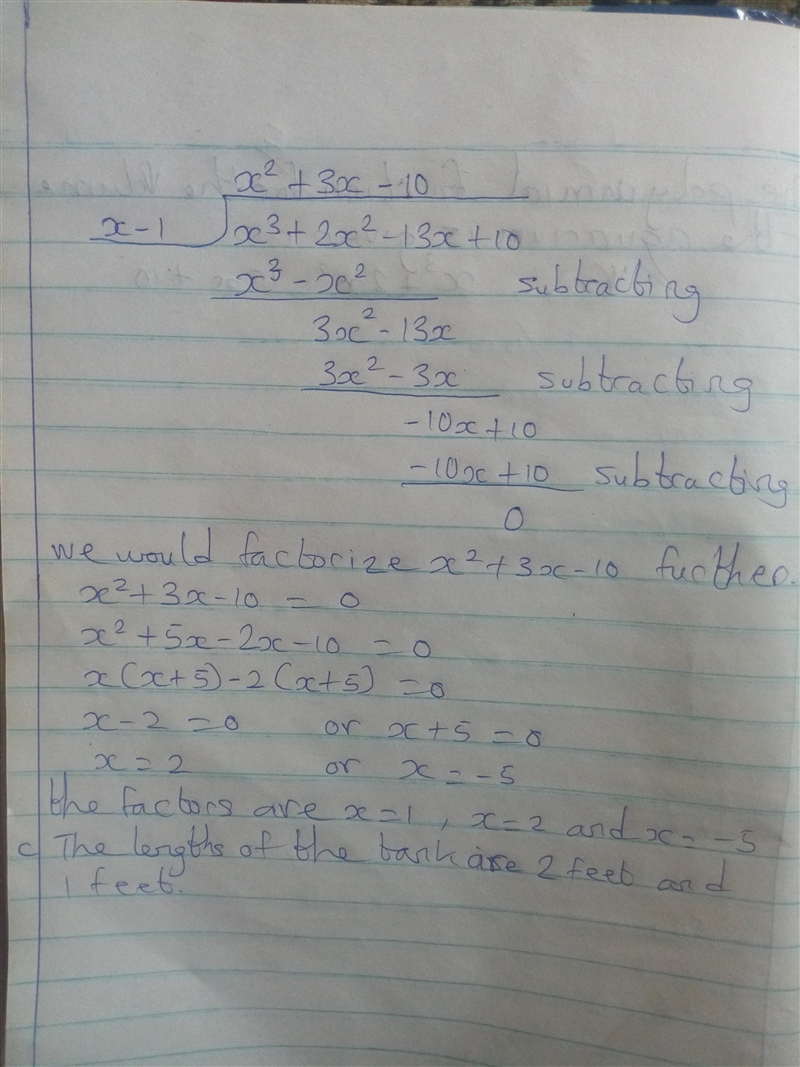 The volume V (in cubic feet) of an aquarium is modeled by the polynomial function-example-2