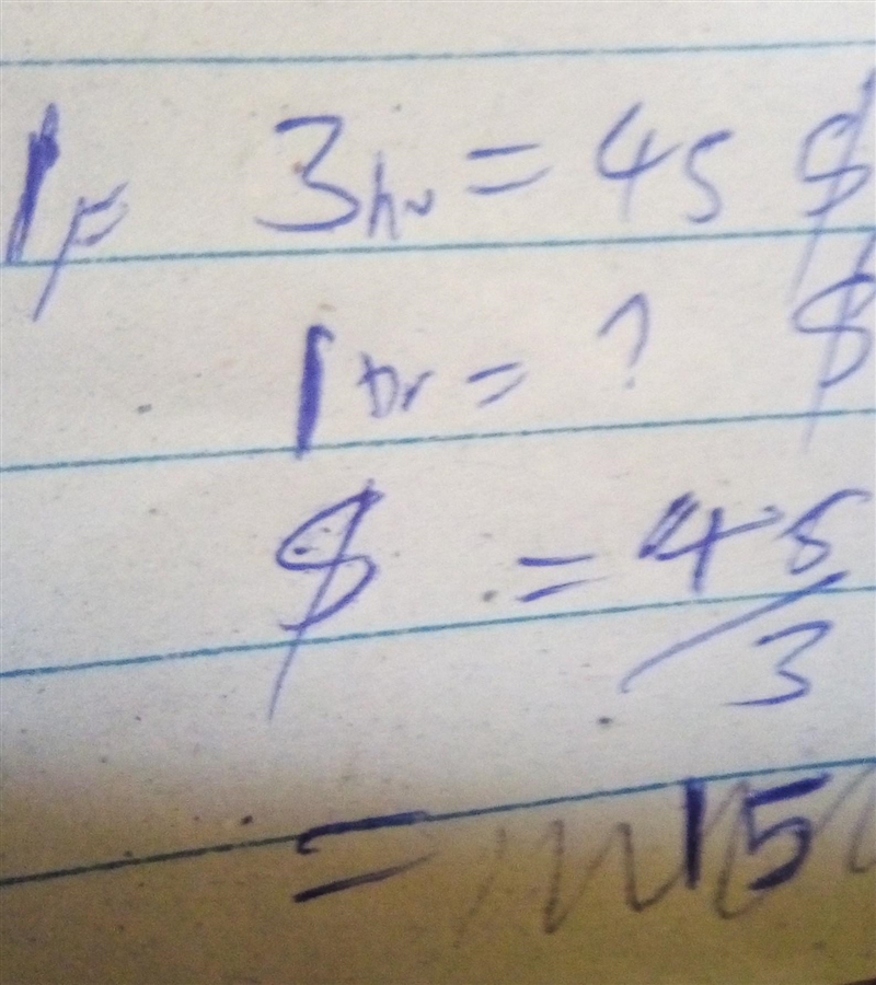 Please help. 60 points. The equation y=15x describes the amount of money Louis earns-example-2