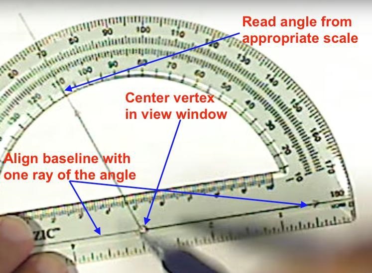 How do you use protractors, its been printed on the paper, this is gonna be a little-example-1