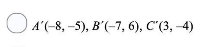 Find the coordinates of the vertices of each figure after a reflection over the given-example-1