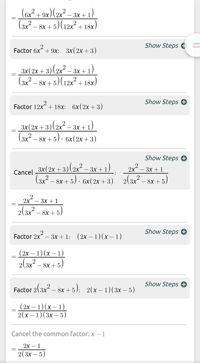 1.) Add. Wrote your answer in simplest form. 2x+15 / x^2+3x + x-6 / x^2+3x 2.) Add-example-3