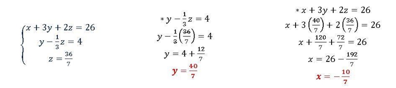 HELP ME!!! Create a matrix for this linear system: What is the solution of the system-example-2