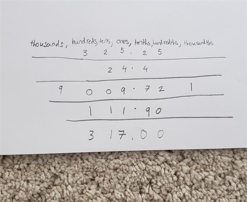 WILL GIVE BRAILIEST What are the questions significant to? hundredths, tenths ,ones-example-1