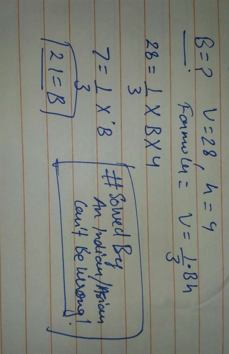 A formula is shown​ below, along with the values of all but one of the variables in-example-1