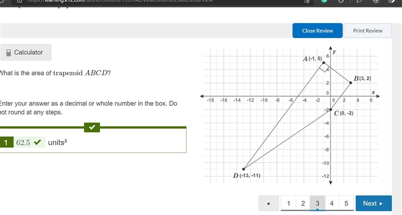 URGENT What is the area of trapezoid ABCD ? Enter your answer as a decimal or whole-example-1