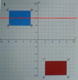 Describe the sequence of transformations from quadrilateral ABCD to A'B'C'D A: -8,8 B-example-1