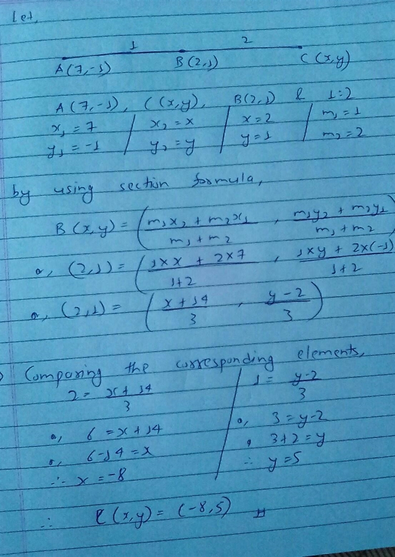 SUPER URGENT A, B, and C are collinear, and B is between A and C. The ratio of AB-example-1