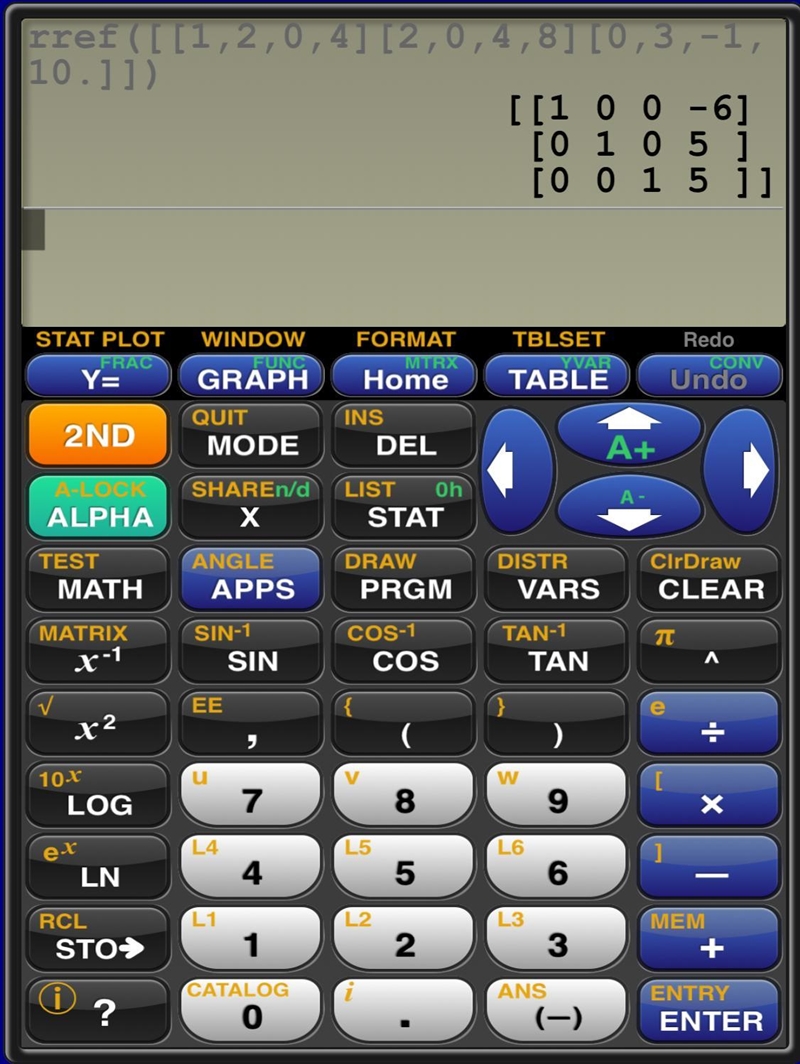 What is the solution to this system of equations? x + 2y = 4 2x + 4z = 8 3y − z= 10 A-example-1