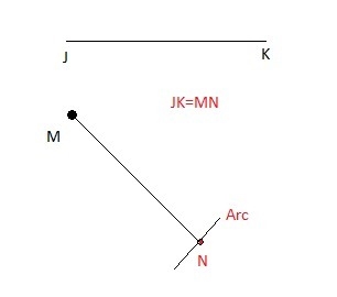 GEOMETRY HELP! Lexus draws a segment and labels the endpoints J and K. She uses a-example-1