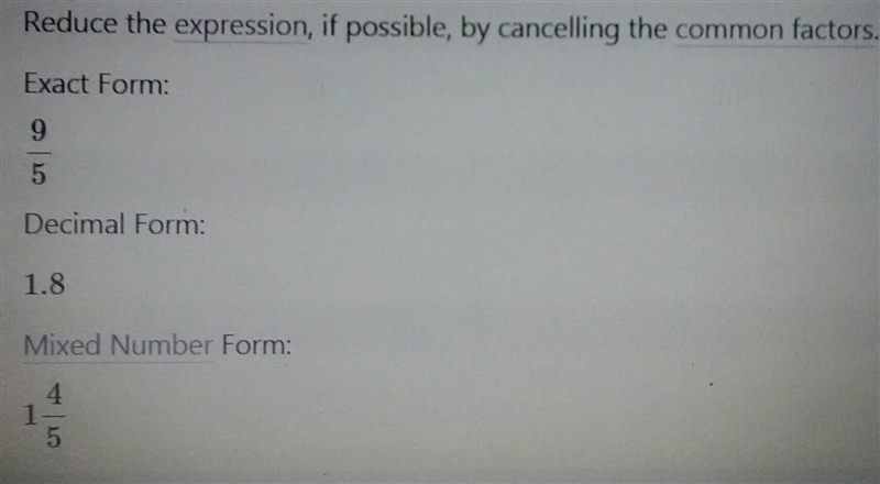 Simplify the expression? -3 -5 5 9/5-example-1