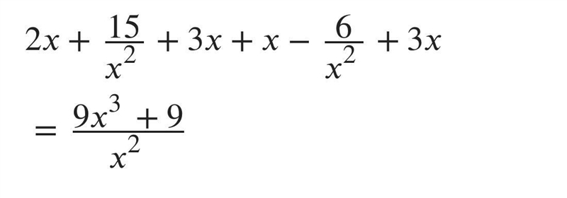 1.) Add. Wrote your answer in simplest form. 2x+15 / x^2+3x + x-6 / x^2+3x 2.) Add-example-1