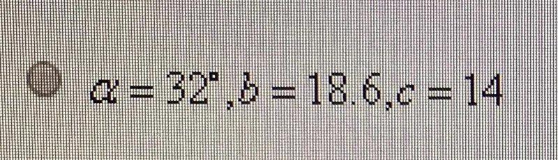 Solve the triangle a=10, B=100 degrees, Y=48 degrees.-example-1