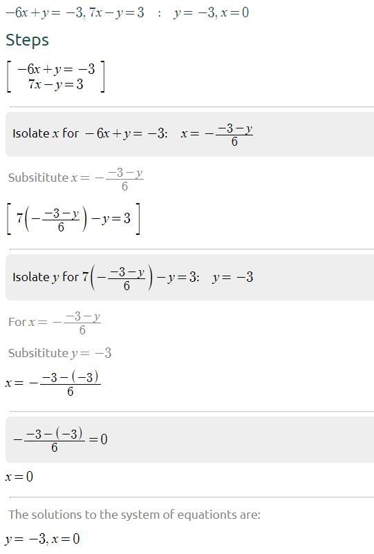 Which of the following best describes the solution to the system of equations below-example-1