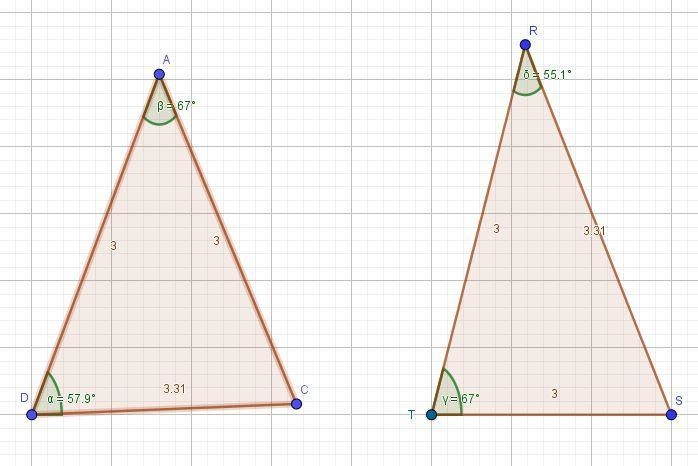 Daniela examines the two triangles below and determines DAC~TRS-example-1