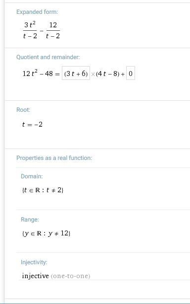 Simplify the fraction (4t^2-16/8) / (t-2/6)-example-3