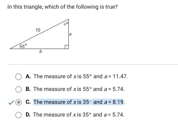 HELLPPPPPPPPPPPPPPPPPP PLEASE WILL GIVE MORE THAN 5 POINTSSSSSSSS In this triangle-example-1