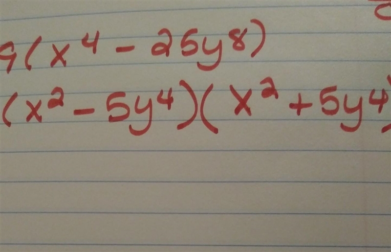 Factor completely, then place the answer in the proper location on the grid. 9x 4 -225y-example-1