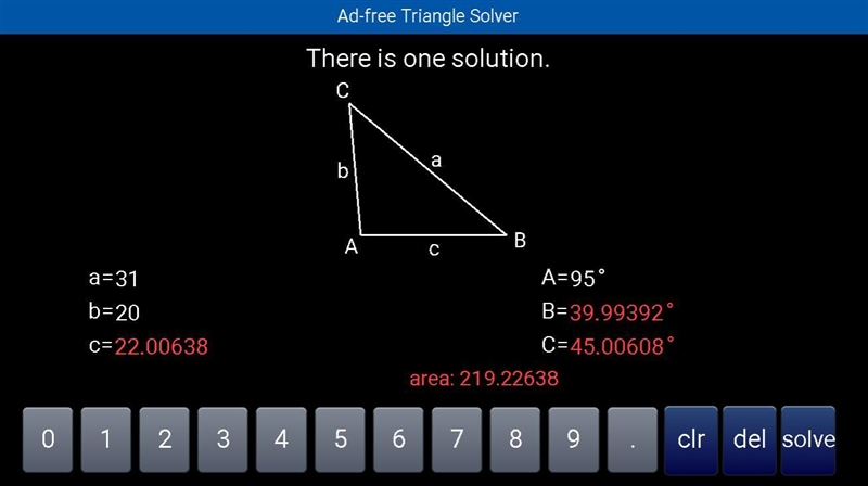 Trig help Solve these triangles Any or all please-example-1