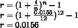 What is the effective annual interest rate on a savings account that earns interest-example-2