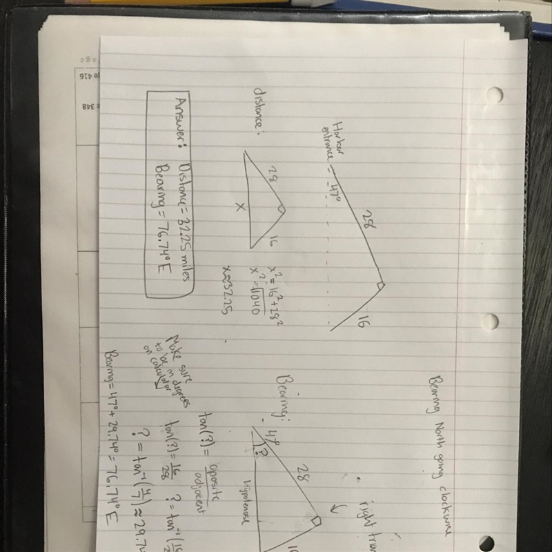 Can anyone help me with these two problems? I found the distance to one. Please, assignment-example-1