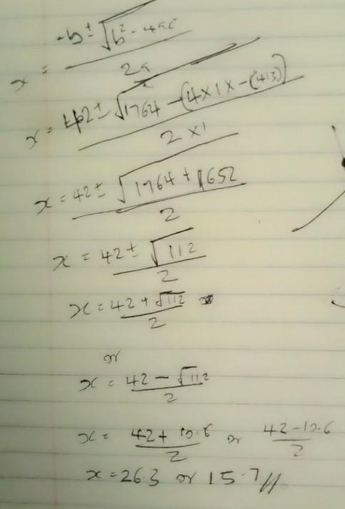 What is (x-21)^(2) =28 in simplifed radical form (if necessary)?-example-1