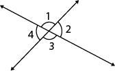 Sasha sketches a proof of the theorem that vertical angles are congruent. She uses-example-1