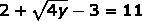 Solve the following equation for . A. y = 3 B. y = 18 C. y = 6 D. y = 36-example-1