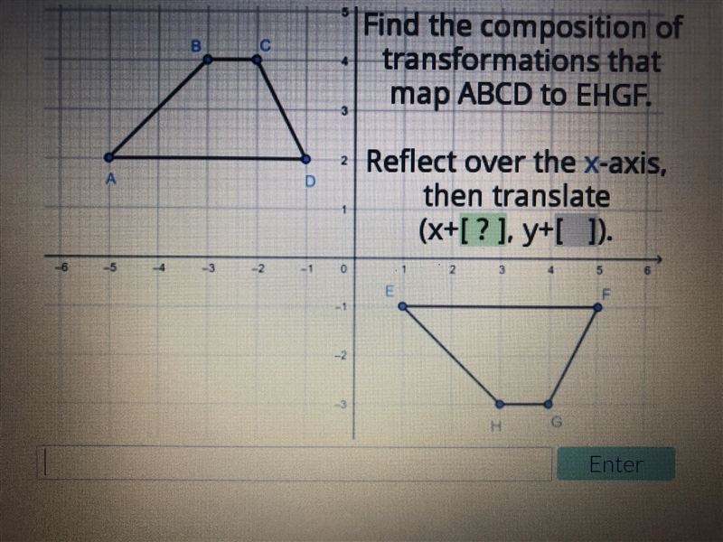 Can someone please help me with this math question involving transformation-example-1