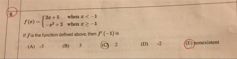 Why is the answer E?-example-1