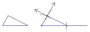 The image represents what geometric construction? A) Copy an angle construction B-example-1