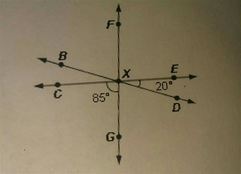 What is the measure of angle BXC?​-example-1