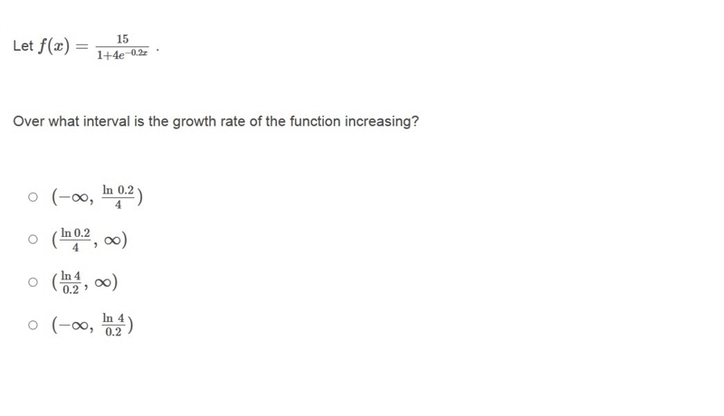 PLEASE HELP ASAP!!! CORRECT ANSWERS ONLY PLEASE!!! Over what interval is the growth-example-1